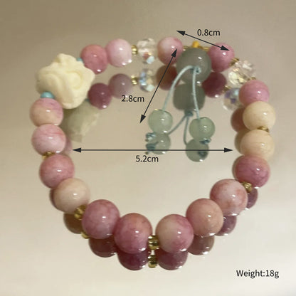 Chinese Ancient Style Beaded High-grade Natural Bracelets