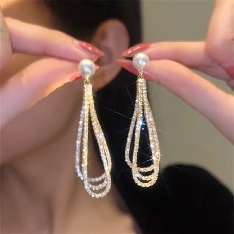 Women's Ear Fashionable Niche Design High Class Earrings