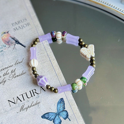 Women's Ceramic Summer High-grade Chinese Style National Bracelets