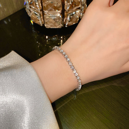 Crystal Adjustable High-grade Light Luxury Pull Bracelets