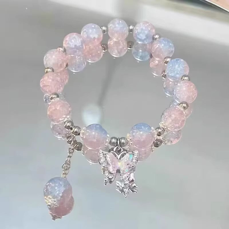 Lovely Macaron Colored Series Ceramic Beaded Bracelets