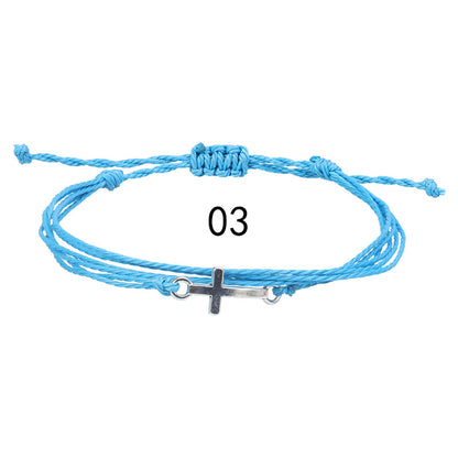 Women's & Men's Woven Waterproof Friendship Carrying Strap Couple Bracelets