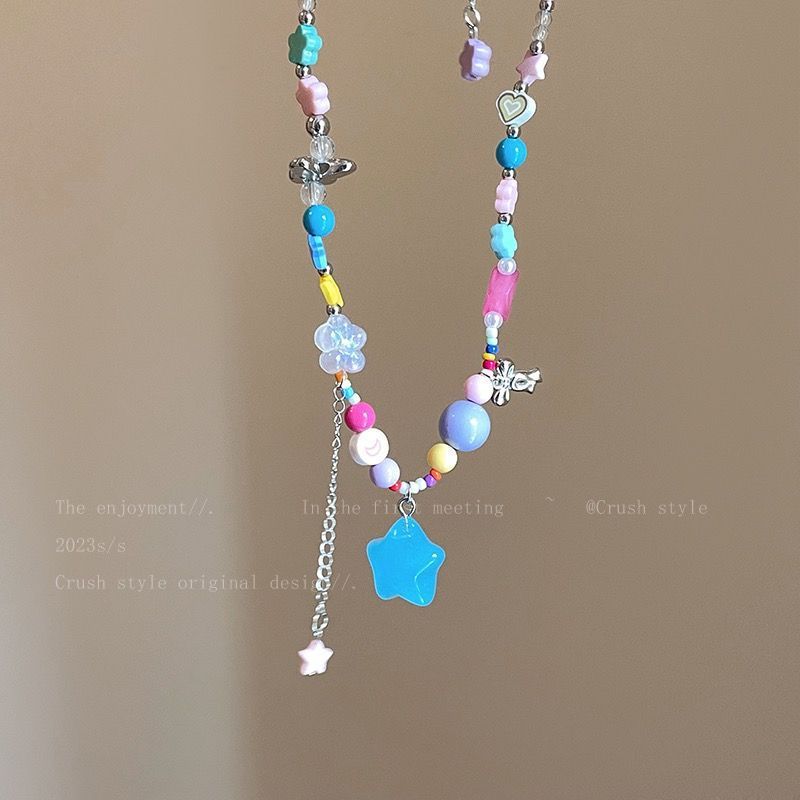 Two Candy Paradise Summer Niche Female Necklaces