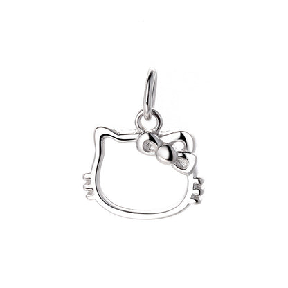 Female Cute Hollow Cat Ornaments Accessories Pendants