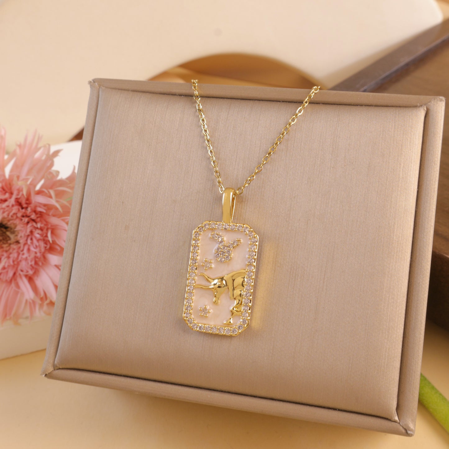 Constellation Color Zircon Female Special Interest Necklaces