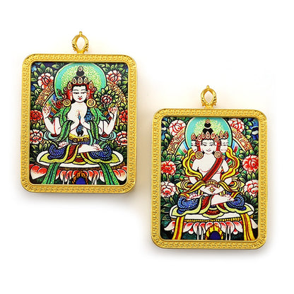 Fifth Master Small Yellow God Wealth Pendants