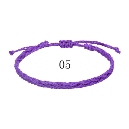 Waterproof Wax Line Woven Boho Surfing Bracelets