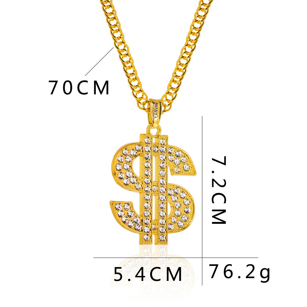 Women's & Men's Nightclub Dollar Symbol Open Hip Hop Rings