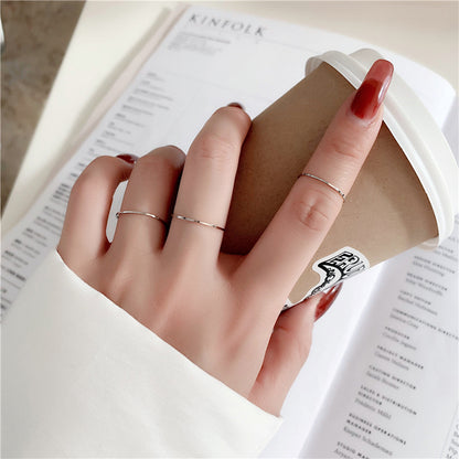 Female Fashion Personality Twin Index Finger Rings