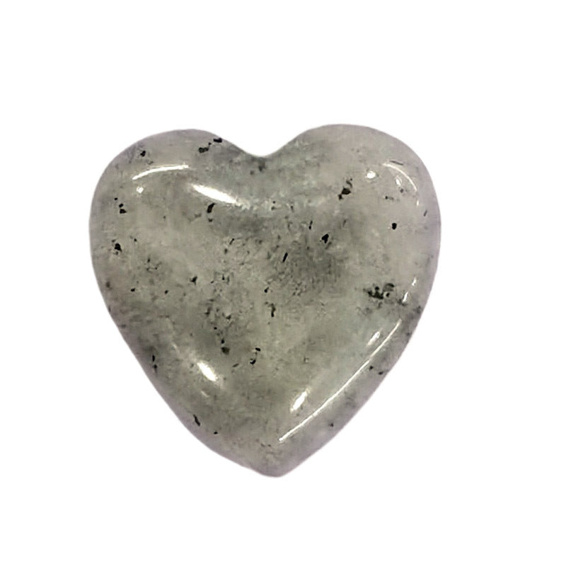 Natural Crystal Love Stone Heart-shaped Ornaments Pendants