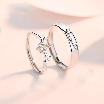 Women's & Men's Yi Lu Has Your Couple Sterling Rings