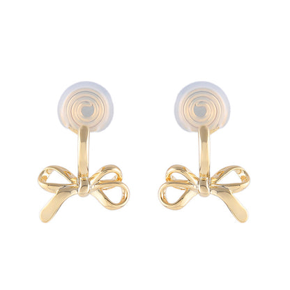 Minority Unique Sweet Bow Ear Clip Earrings