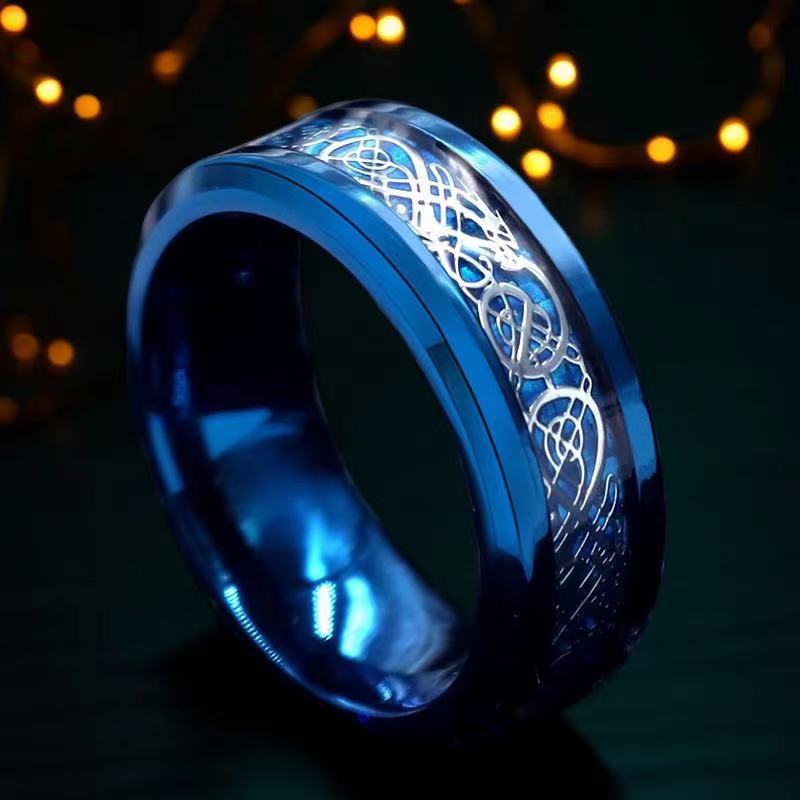 Men's Does Not Fade Design Cold Fashion Rings