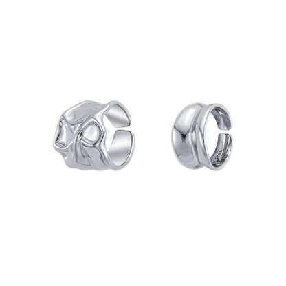 Mirror Open Female Niche Design Index Finger Fashion Rings