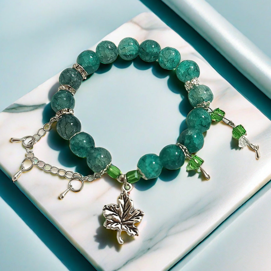 Jade Broken Glazed Female Temperament High Sense Bracelets