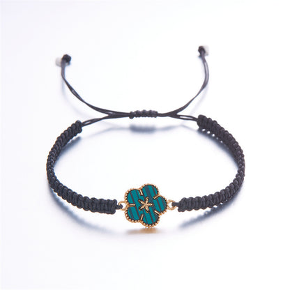 Small Flower Hand Weaving Female Dormitory Bracelets