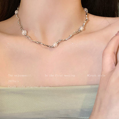 Metal Summer Cold Style Accessories Niche Design Necklaces