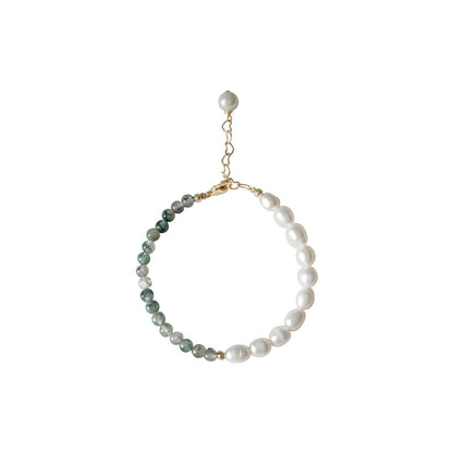 Natural Pearl Female French Minority High Bracelets