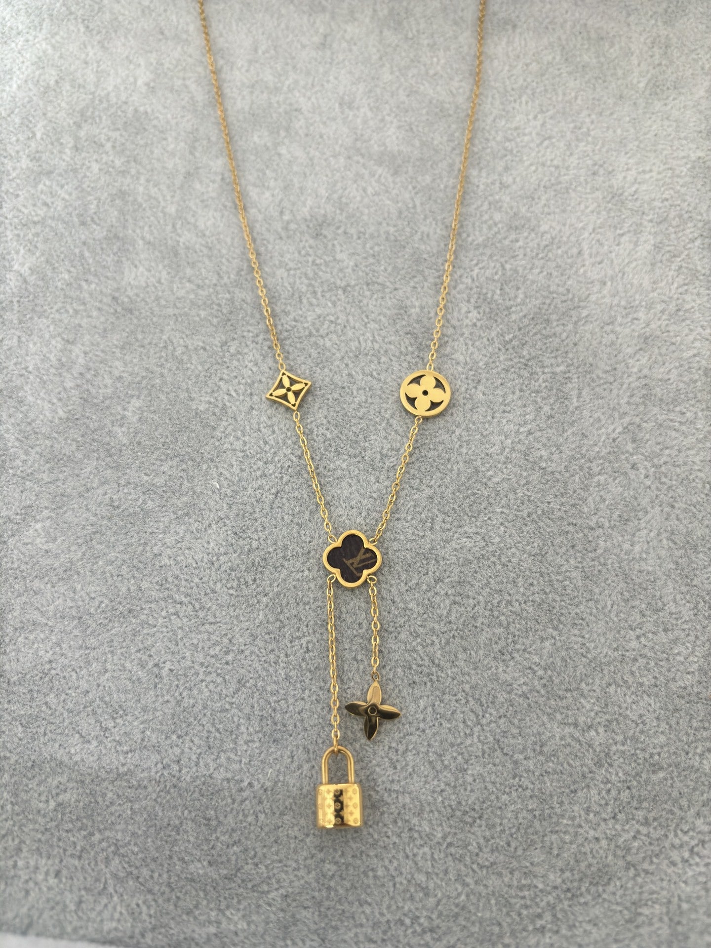 Titanium Steel Light Luxury Tassel Female Personality Necklaces