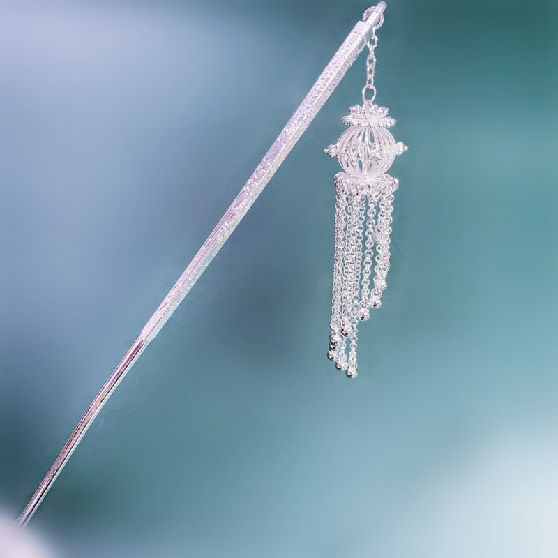 Long Lantern Tassel Super Fairy Horn Earrings