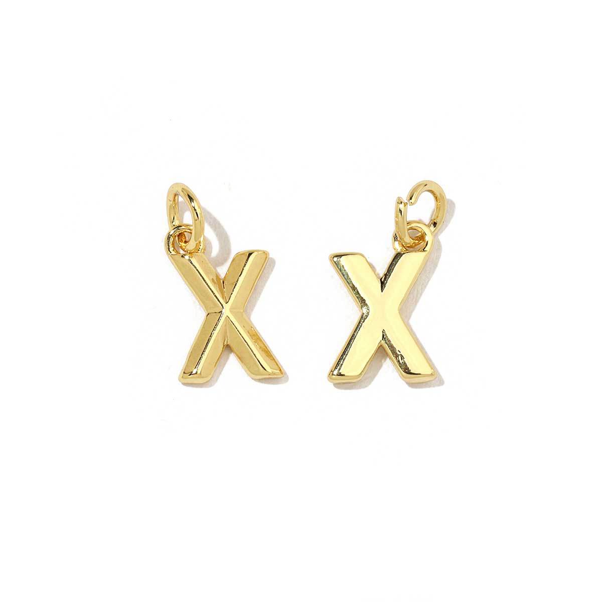 Real Gold Color Retaining English Letter Female Necklaces