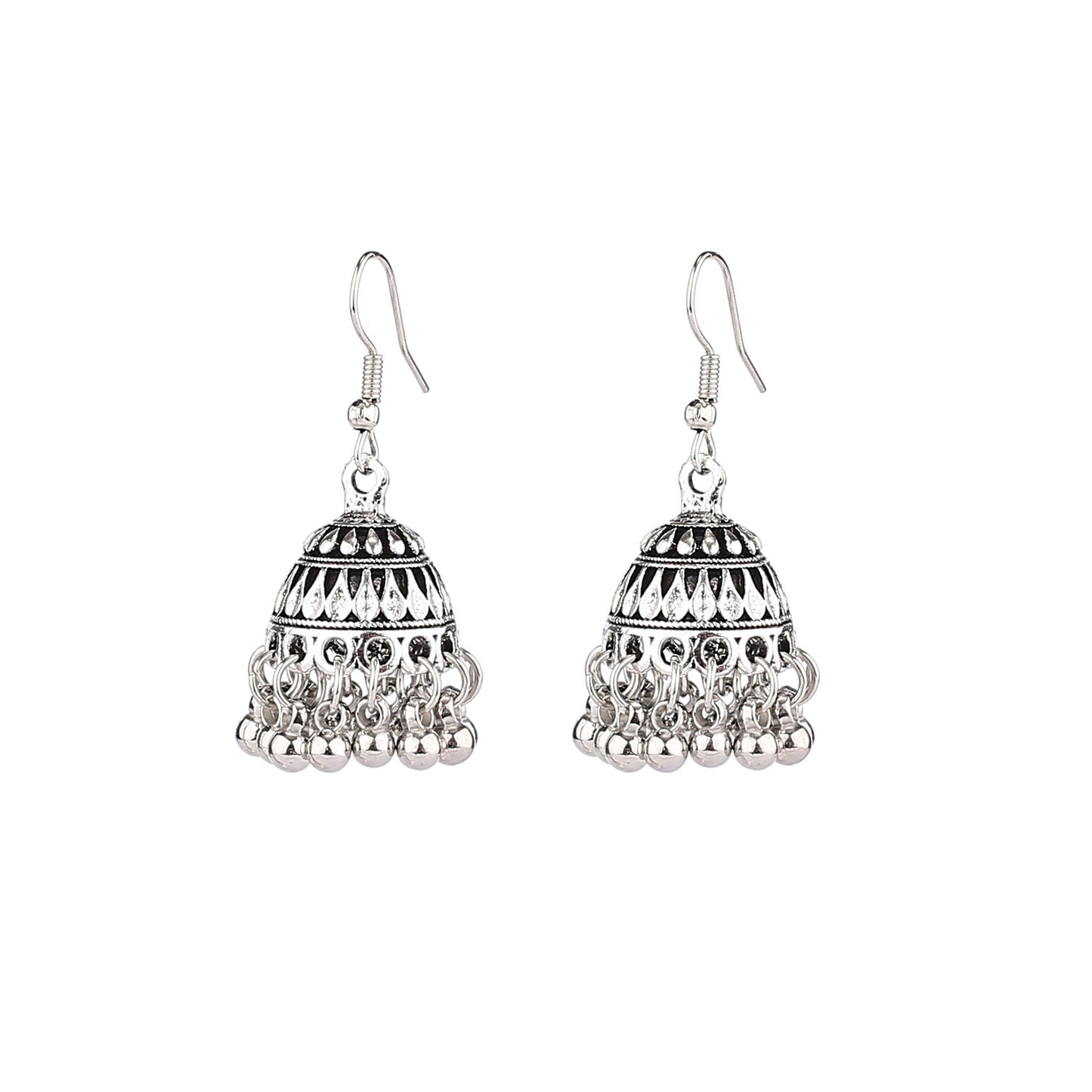 Ethnic Style Bell Alloy Jewelry Design Earrings