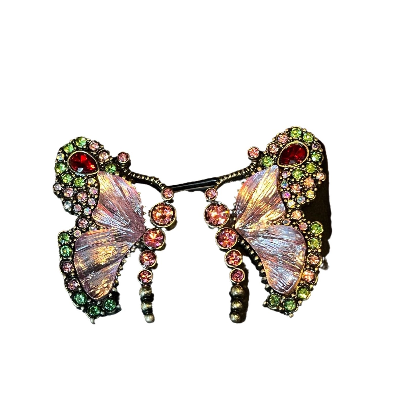 Ornament Suit Fairy Flying Butterfly Ear Earrings