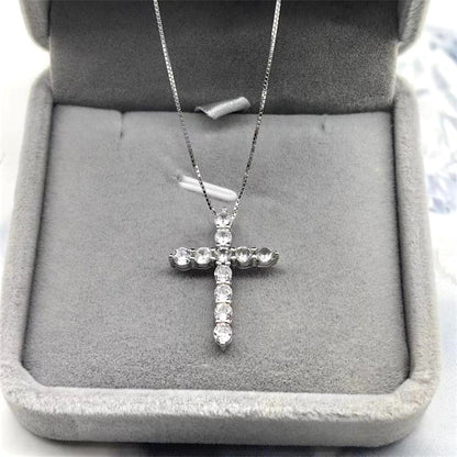 Sterling Sier Diamond Cross Ma Boys Pendants