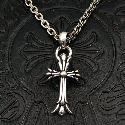 Women's & Men's Large Cross Big Sword Sweater Chain Necklaces