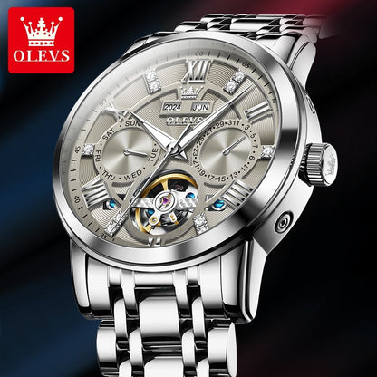 Men's Watch Business Luminous Hollow Automatic Mechanical Watches