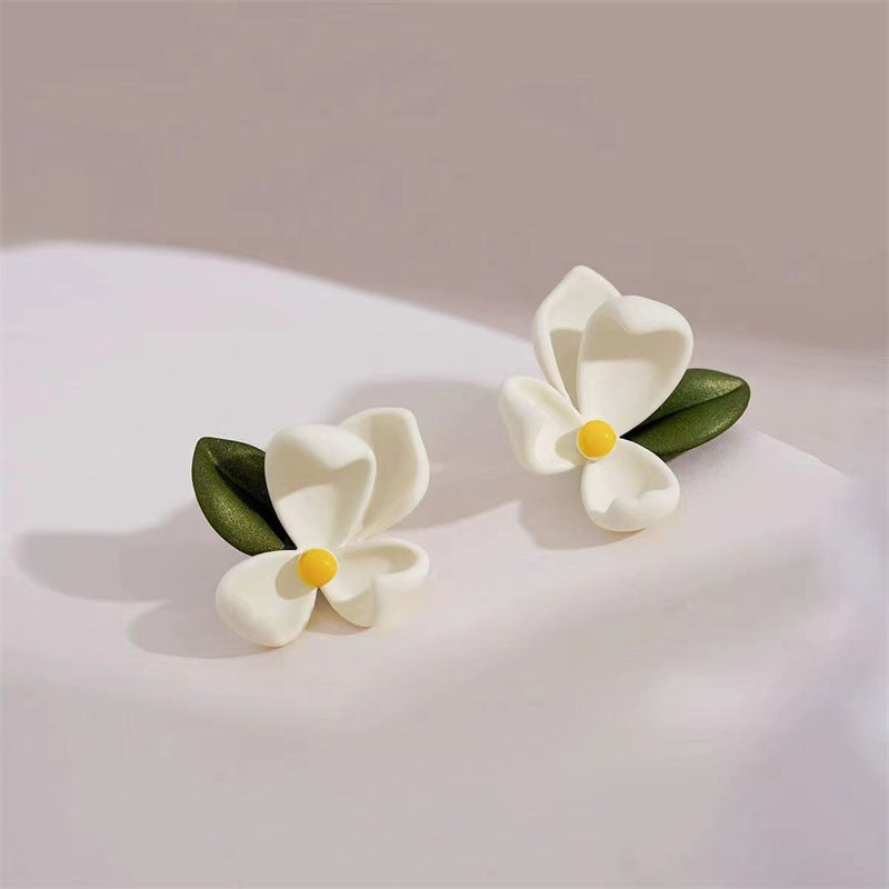 Affordable Luxury Fashion High-grade Small Fresh Flower Earrings