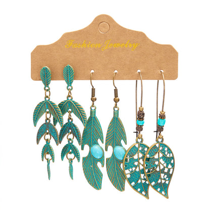 Ethnic Style High-grade Bohemian Vacation Hollow Rings