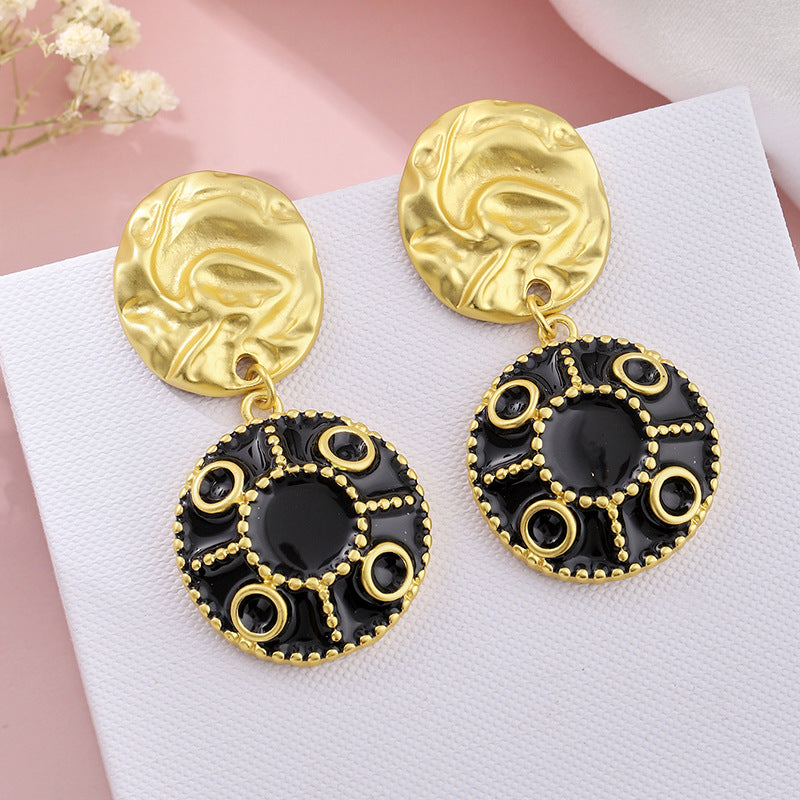 Women's Palace Style Niche High-grade Vintage Ornament Earrings