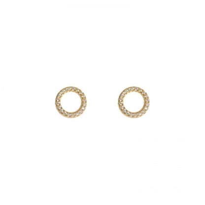 Exquisite Small Round Niche Fashion Design Earrings