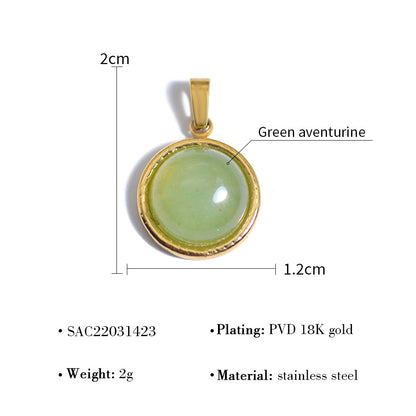 Women's Ornament Accessories Variety Of Natural Stone Pendants