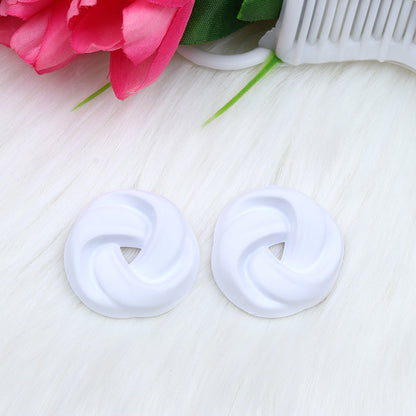 Women's Three-dimensional Spray Paint Fashion Korean Style Earrings