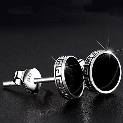 Men's Korean Hipster Personality Dripping Simple Domineering Earrings