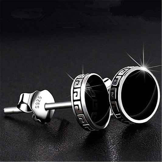 Men's Korean Hipster Personality Dripping Simple Domineering Earrings