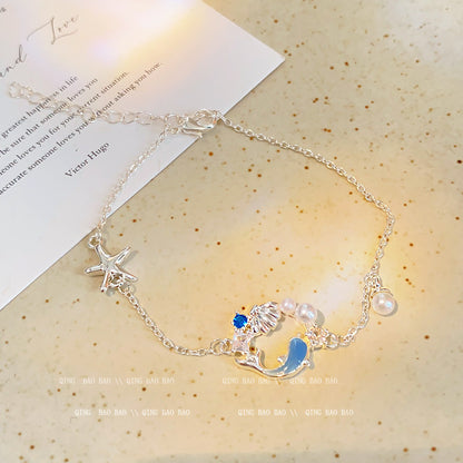 Women's Style Love Camellia High Sense Light Bracelets