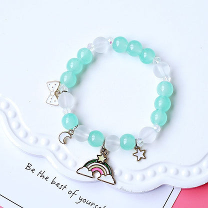 Korean Style Graceful Cute Crystal String Bracelets