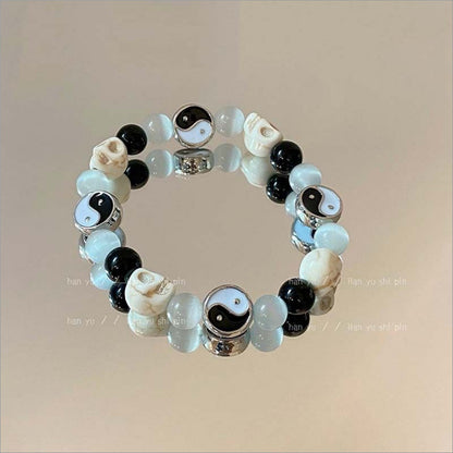 Women's Crack Beaded For Trendy Good-looking Niche High Sense Bracelets