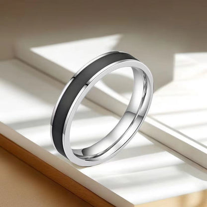 Women's Steel Simple Titanium Niche Little Finger Rings