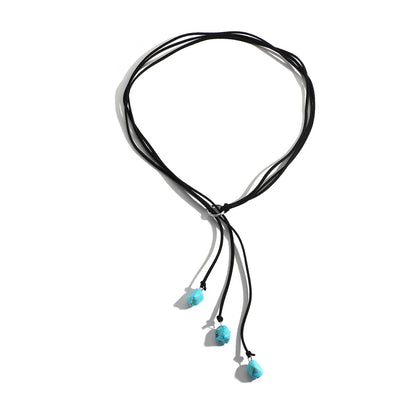 Ethnic Style Jewelry Turquoise Vintage Sweater Necklaces