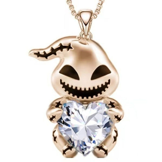 Alloy Geometric Devil Crystal Jewelry Female Necklaces