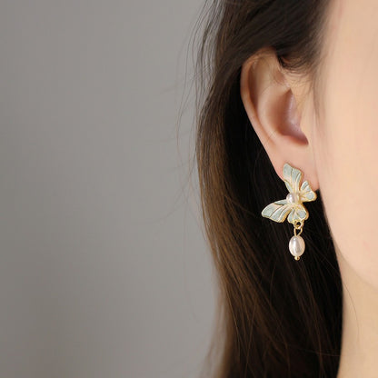 Women's Sier Pin Elegant Ear Niche High-grade Earrings