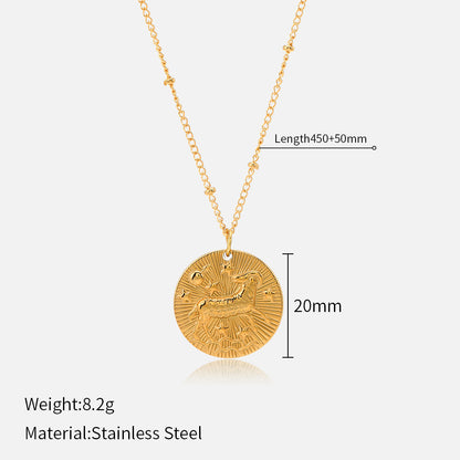 Constellation Stainless Steel Fashion Niche Design Necklaces