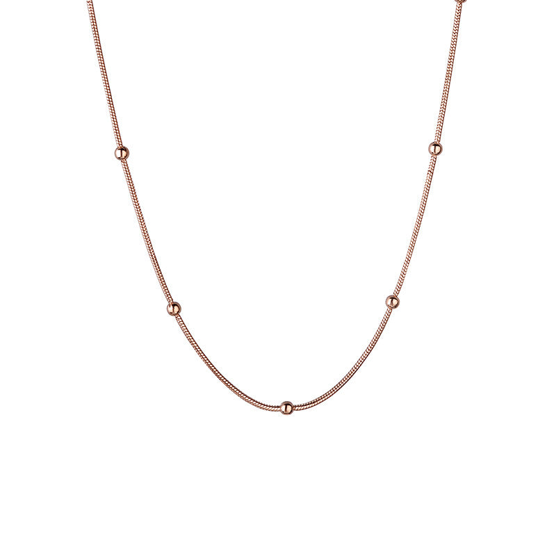 Balls Clavicle Female Short Simple Temperament Necklaces