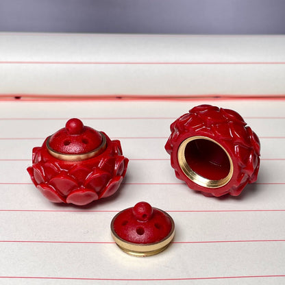 Lotus Perfume Bag Seedpod Gift Chinese Pendants