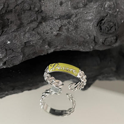 Offer Open Female Retro Fashion Twin Rings