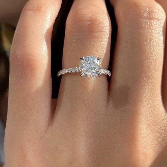 Stylish Simple Versatile Zircon Creative Style Rings